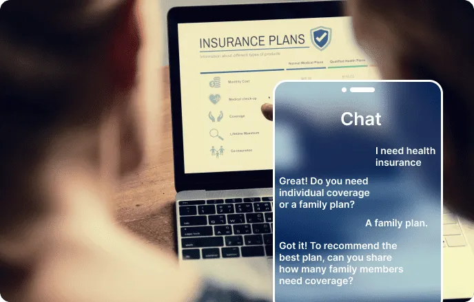 Illustration of insurance assistance